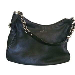 kate spade new york pine street finley shoulder bag leather black